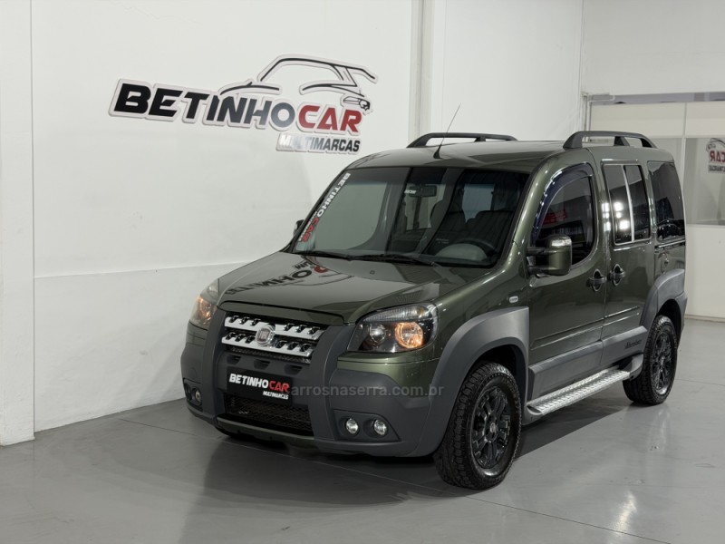 DOBLÓ 1.8 MPI ADVENTURE 16V FLEX 4P MANUAL - 2012 - ESTâNCIA VELHA