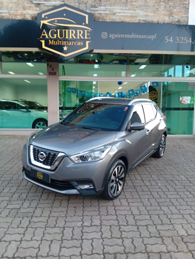 kicks 1.6 16v flex sl 4p xtronic 2019 passo fundo