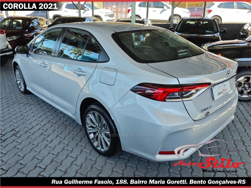COROLLA 2.0 XEI 16V FLEX 4P AUTOMÁTICO - 2021 - BENTO GONçALVES