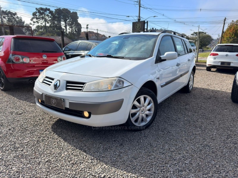 megane 1.6 dynamique grand tour 16v flex 4p manual 2013 canela