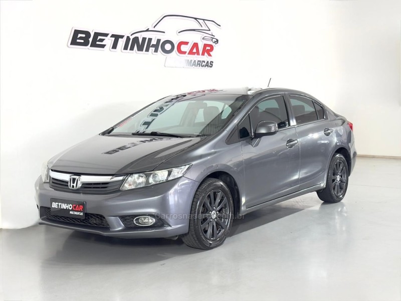 CIVIC 1.8 LXS 16V FLEX 4P AUTOMÁTICO - 2014 - ESTâNCIA VELHA