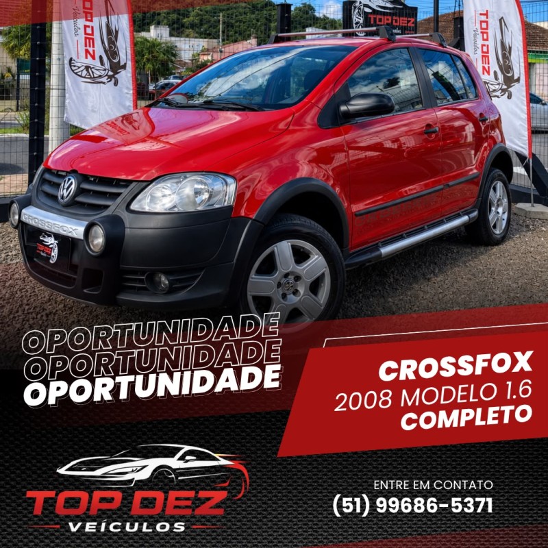 crossfox 1.6 mi flex 8v 4p manual 2008 sao sebastiao do cai