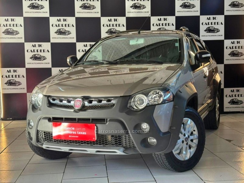 palio 1.8 mpi adventure weekend 16v flex 4p automatizado 2014 novo hamburgo