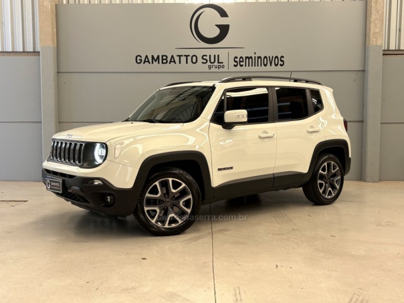 renegade 1.8 16v flex longitude 4p automatico 2021 bento goncalves