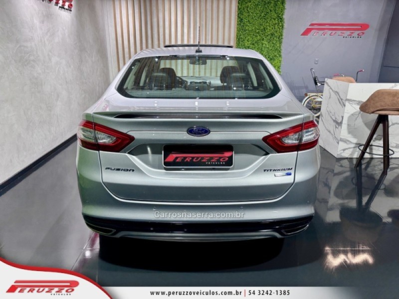 FUSION 2.0 TITANIUM GTDI ECOBOOST AWD AUTOMÁTICO - 2015 - NOVA PRATA