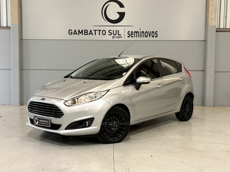 fiesta 1.6 titanium hatch 16v flex 4p automatico 2016 bento goncalves