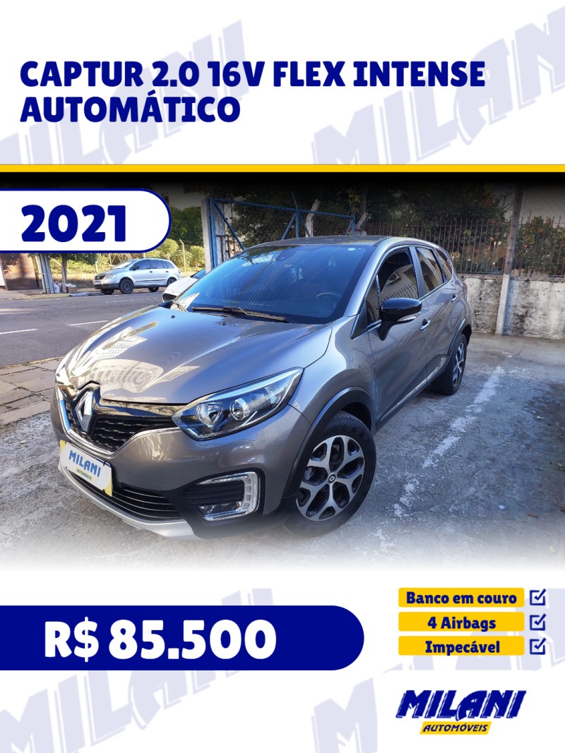 CAPTUR 2.0 16V FLEX INTENSE AUTOMÁTICO
