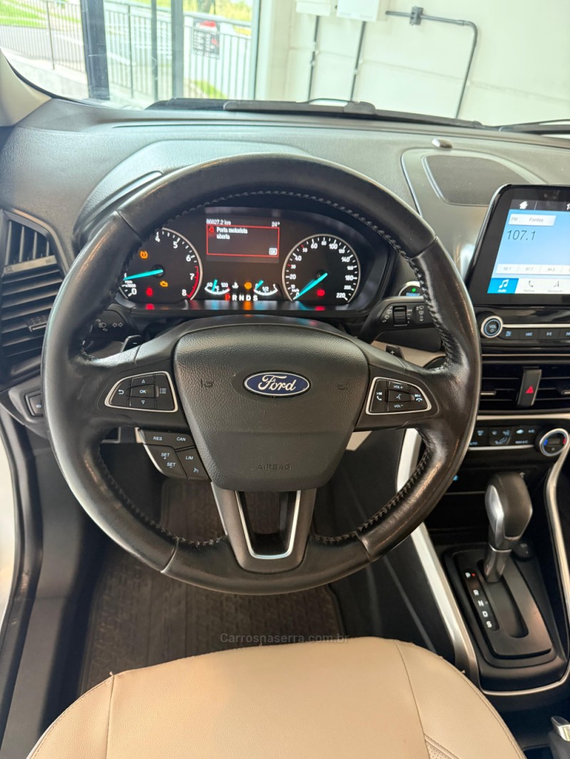 ECOSPORT 2.0 TITANIUM 16V FLEX 4P AUTOMÁTICO - 2019 - BENTO GONçALVES