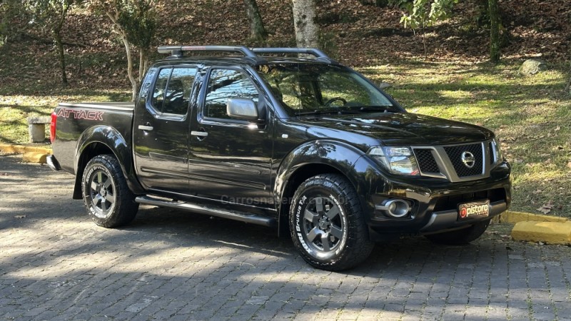 frontier 2.5 sv attack 4x4 cd turbo eletronic diesel 4p automatico 2015 caxias do sul