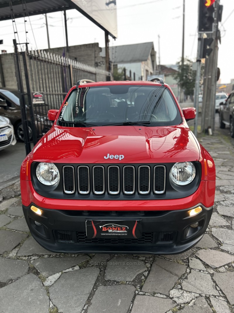 RENEGADE 1.8 16V FLEX LONGITUDE 4P AUTOMÁTICO - 2016 - CAXIAS DO SUL