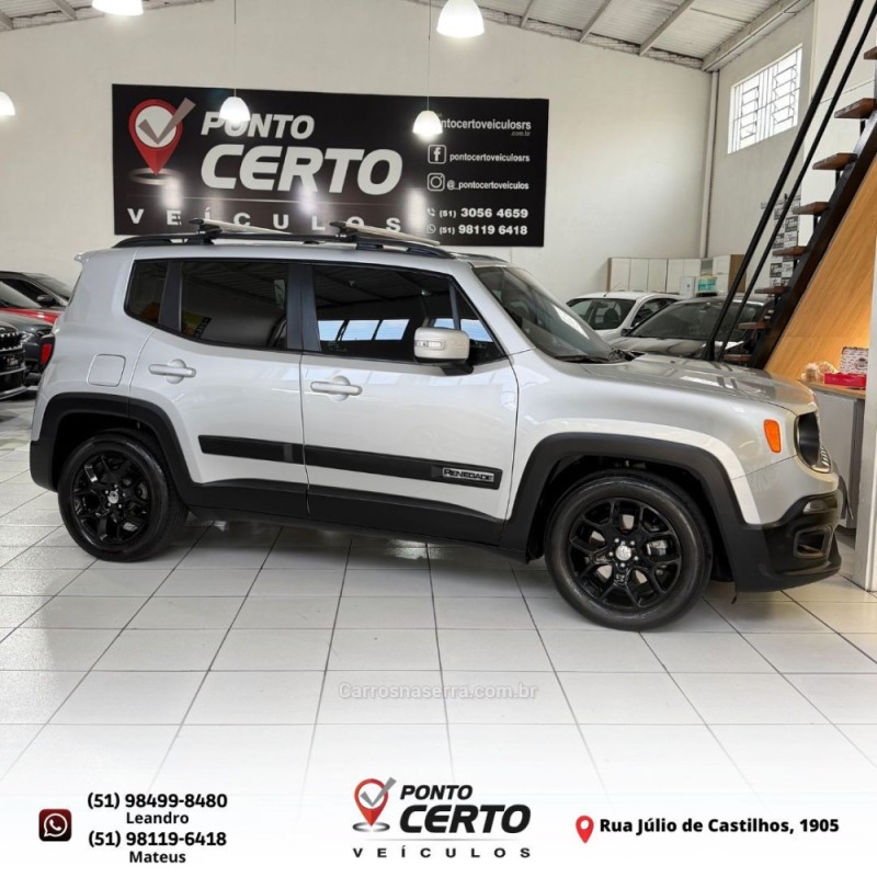 RENEGADE 1.8 16V FLEX LONGITUDE 4P AUTOMÁTICO - 2017 - SANTA CRUZ DO SUL