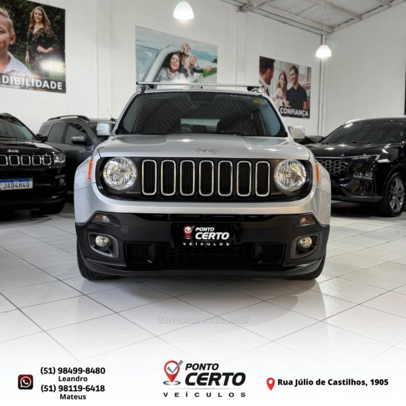 RENEGADE 1.8 16V FLEX LONGITUDE 4P AUTOMÁTICO - 2017 - SANTA CRUZ DO SUL