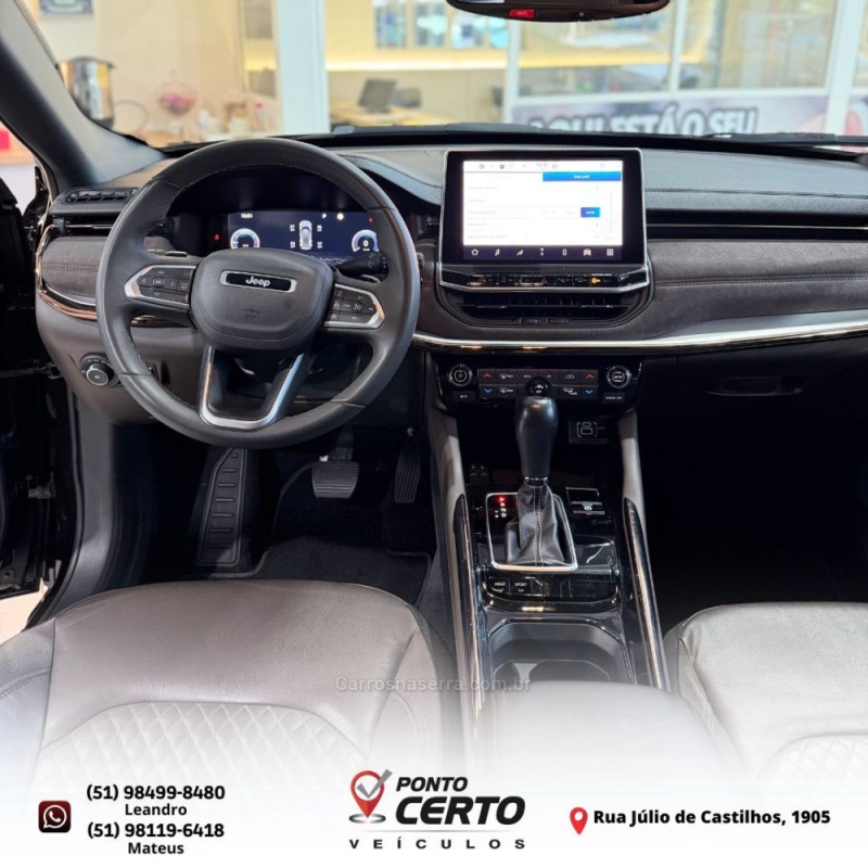 COMMANDER 1.3 OVERLAND T270 16V 4X2 TURBO FLEX 4P AUTOMÁTICO - 2022 - SANTA CRUZ DO SUL