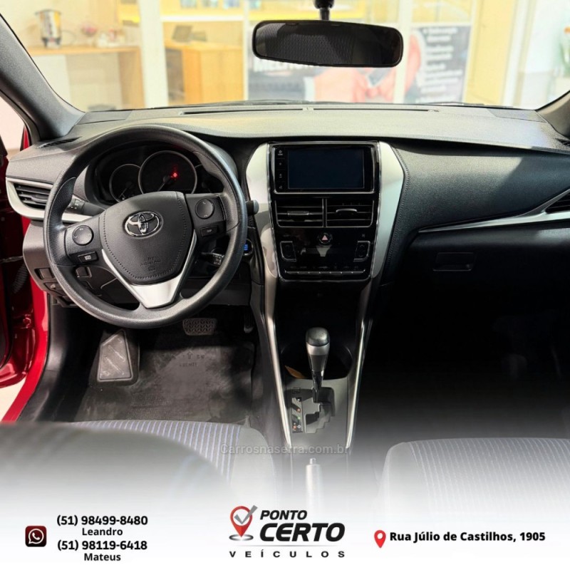 YARIS 1.5 XL PLUS CONNECT 16V FLEX 4P AUTOMÁTICO - 2022 - SANTA CRUZ DO SUL