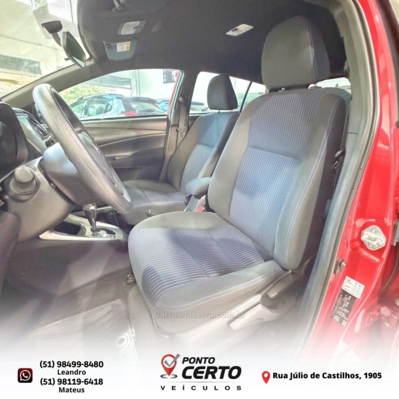 YARIS 1.5 XL PLUS CONNECT 16V FLEX 4P AUTOMÁTICO - 2022 - SANTA CRUZ DO SUL