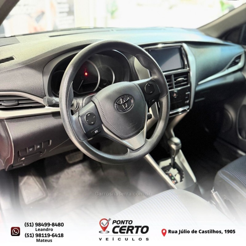 YARIS 1.5 XL PLUS CONNECT 16V FLEX 4P AUTOMÁTICO - 2022 - SANTA CRUZ DO SUL