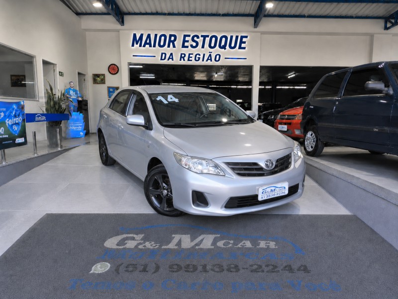 corolla 1.8 gli 16v flex 4p automatico 2014 sao sebastiao do cai