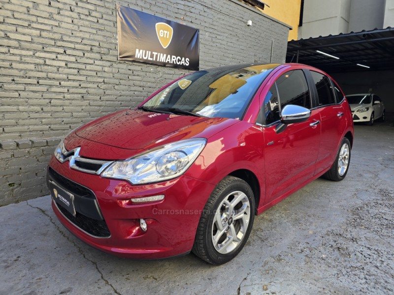 C3 1.6 EXCLUSIVE 16V FLEX 4P AUTOMÁTICO - 2014 - CAXIAS DO SUL
