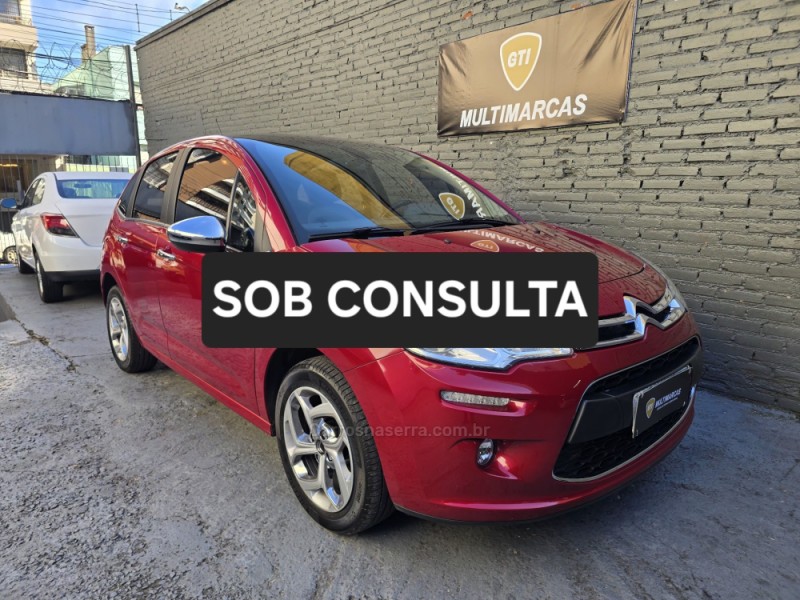 c3 1.6 exclusive 16v flex 4p automatico 2014 caxias do sul