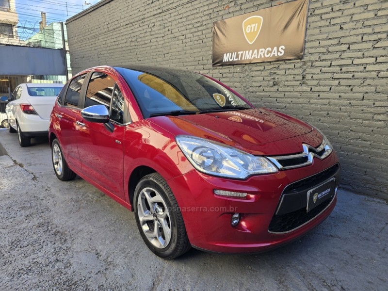 c3 1.6 exclusive 16v flex 4p automatico 2014 caxias do sul