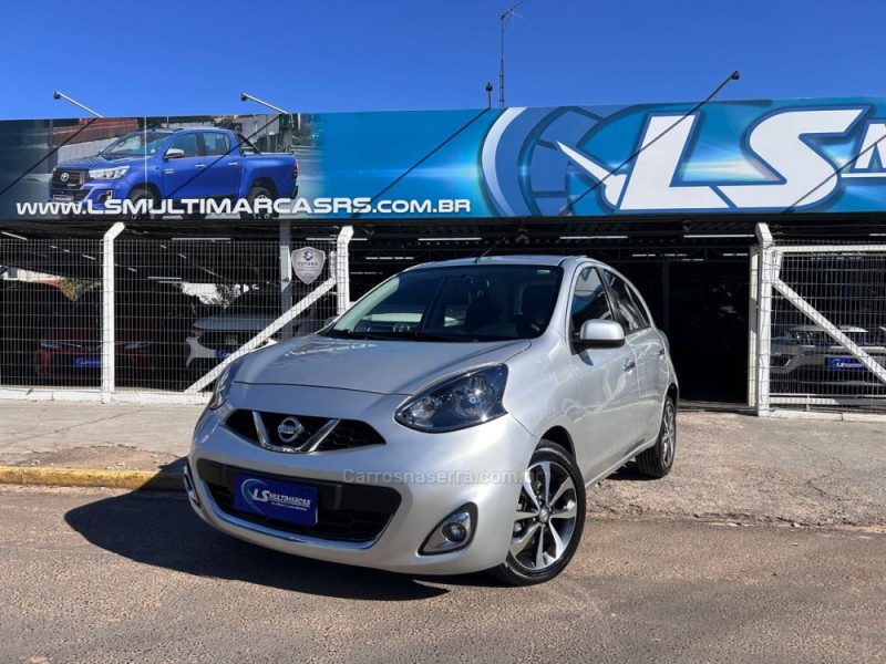 march 1.6 sl 16v flex 4p xtronic 2015 venancio aires