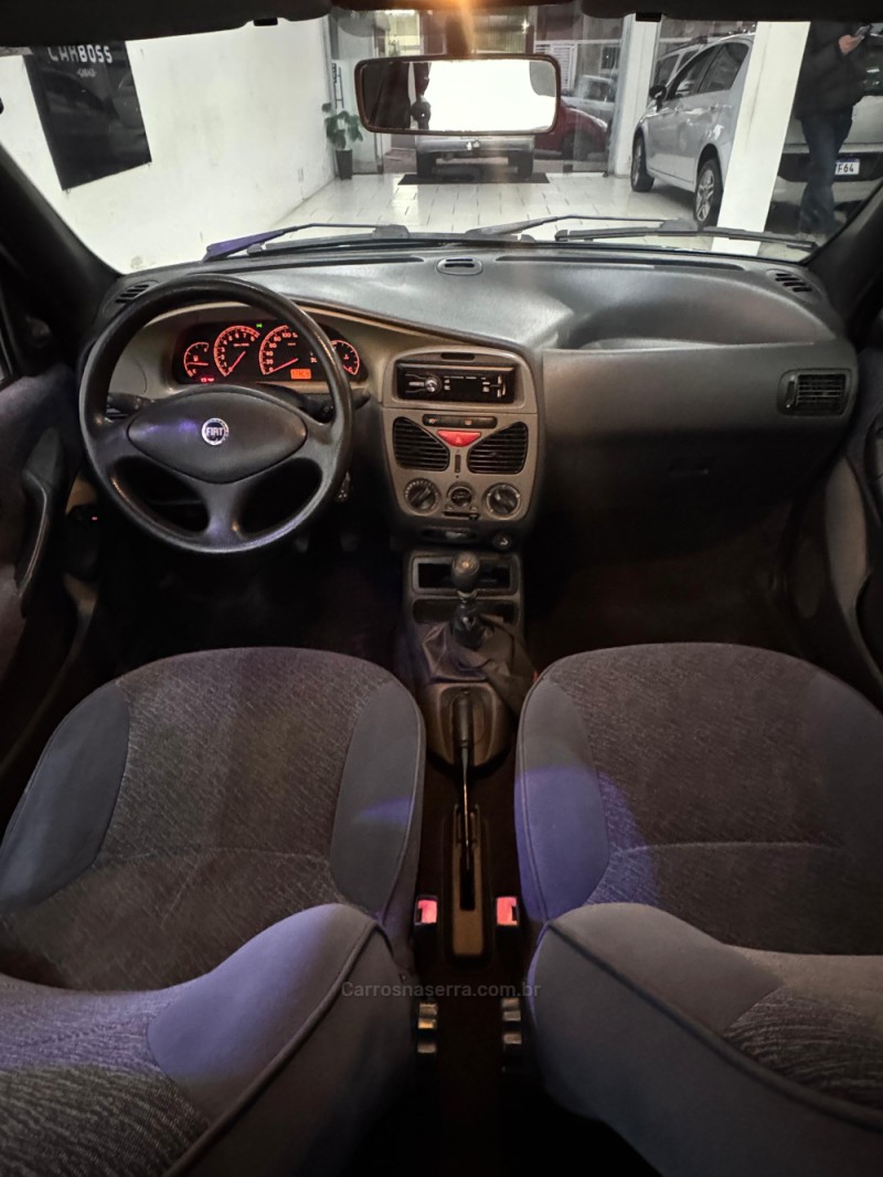 PALIO 1.0 MPI ELX 500 ANOS 16V GASOLINA 4P MANUAL - 2002 - CAXIAS DO SUL