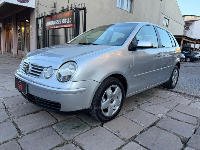 POLO 1.6 MI 8V GASOLINA 4P MANUAL - 2003 - CAXIAS DO SUL