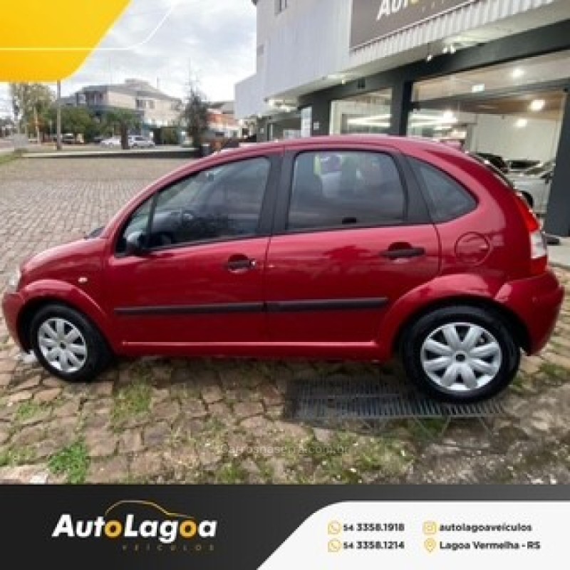 C3 1.4 I GLX 8V FLEX 4P MANUAL - 2011 - LAGOA VERMELHA