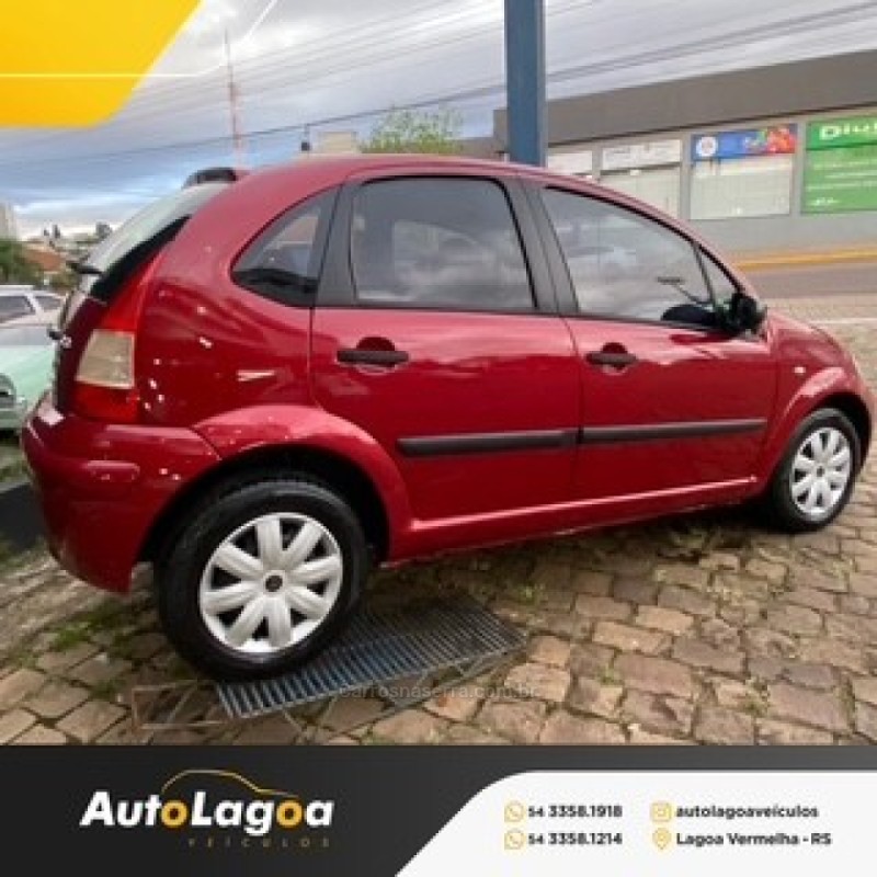 C3 1.4 I GLX 8V FLEX 4P MANUAL - 2011 - LAGOA VERMELHA