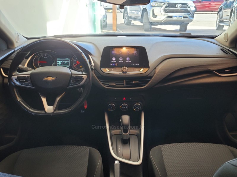 ONIX 1.0 LT 12V TURBO FLEX 4P AUTOMÁTICO - 2020 - CANELA
