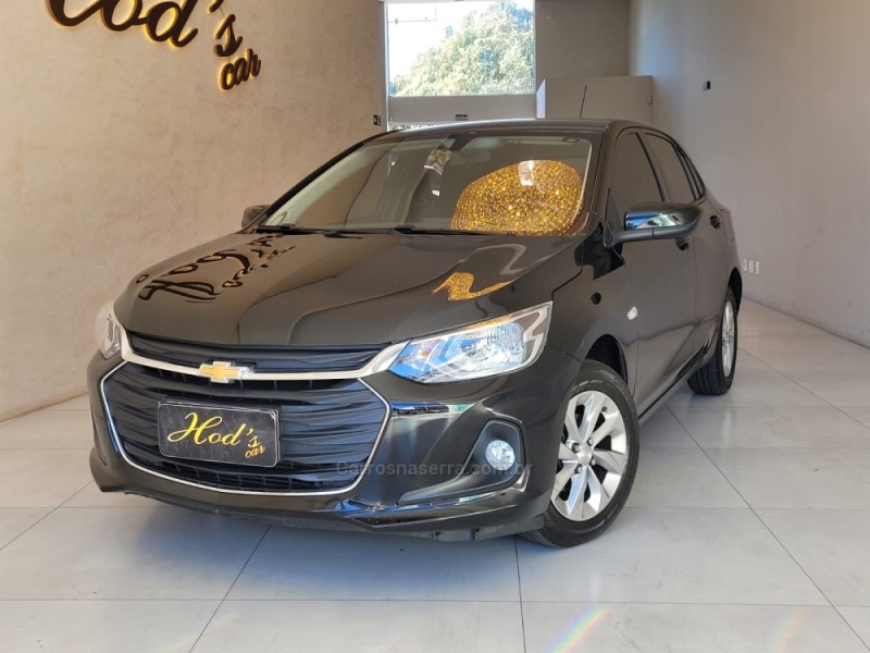 onix 1.0 lt 12v turbo flex 4p automatico 2020 canela
