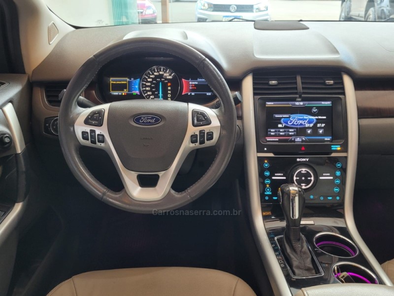 EDGE 3.5 LIMITED AWD V6 24V GASOLINA 4P AUTOMÁTICO - 2013 - CANELA