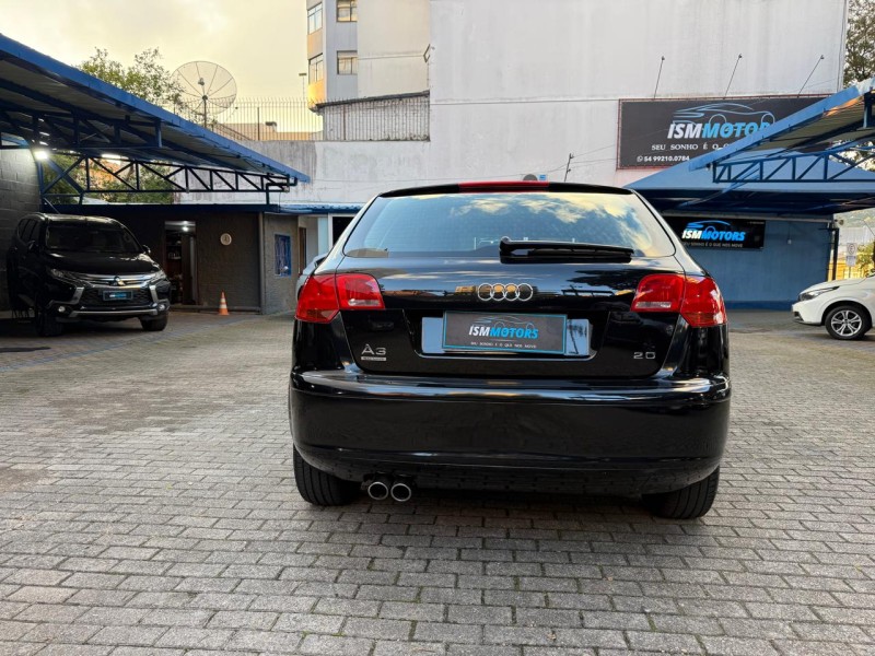 A3 2.0 FSI SPORTBACK 16V GASOLINA 4P MANUAL - 2008 - CAXIAS DO SUL