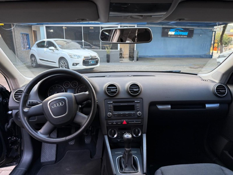A3 2.0 FSI SPORTBACK 16V GASOLINA 4P MANUAL - 2008 - CAXIAS DO SUL