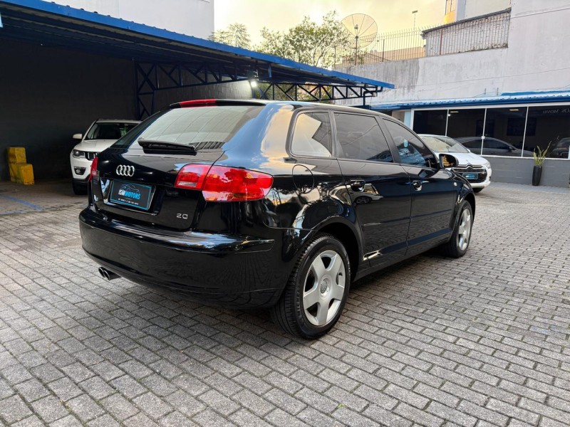 A3 2.0 FSI SPORTBACK 16V GASOLINA 4P MANUAL - 2008 - CAXIAS DO SUL