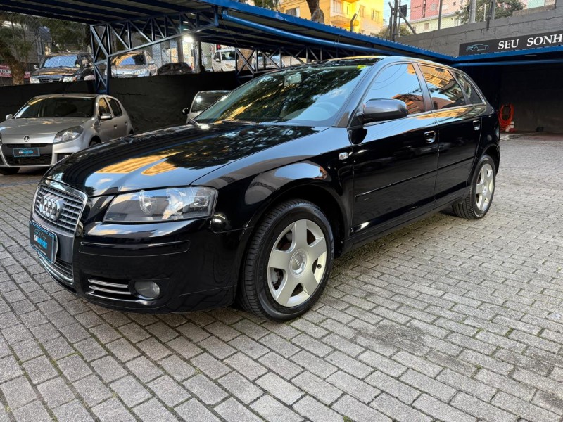 A3 2.0 FSI SPORTBACK 16V GASOLINA 4P MANUAL - 2008 - CAXIAS DO SUL