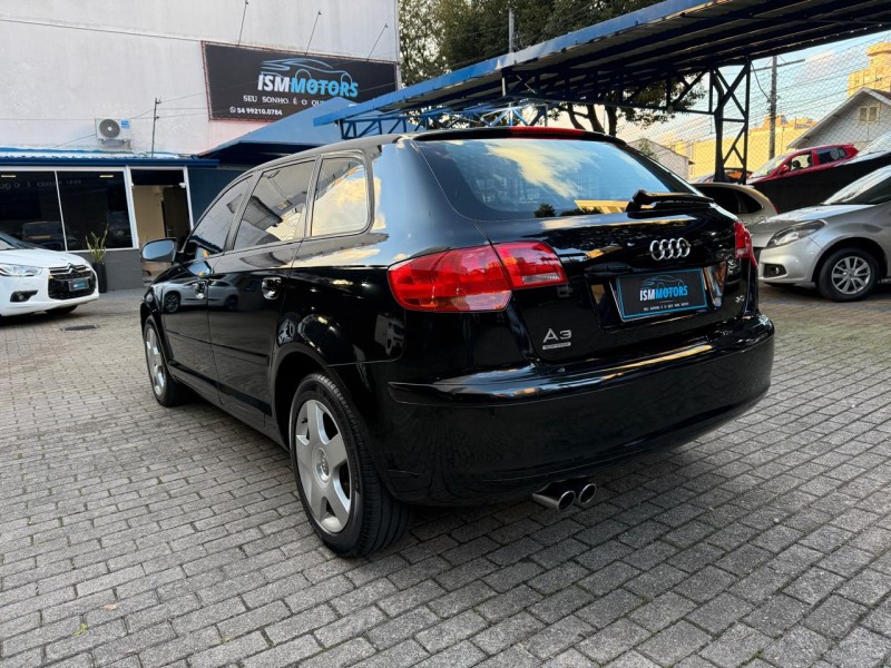 A3 2.0 FSI SPORTBACK 16V GASOLINA 4P MANUAL - 2008 - CAXIAS DO SUL
