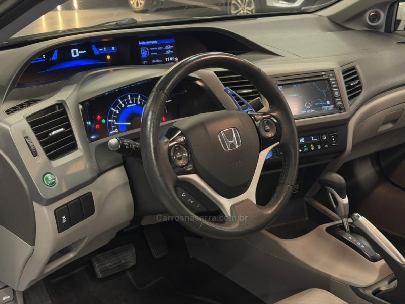 CIVIC 2.0 EXR 16V FLEX 4P AUTOMÁTICO - 2014 - ESTâNCIA VELHA