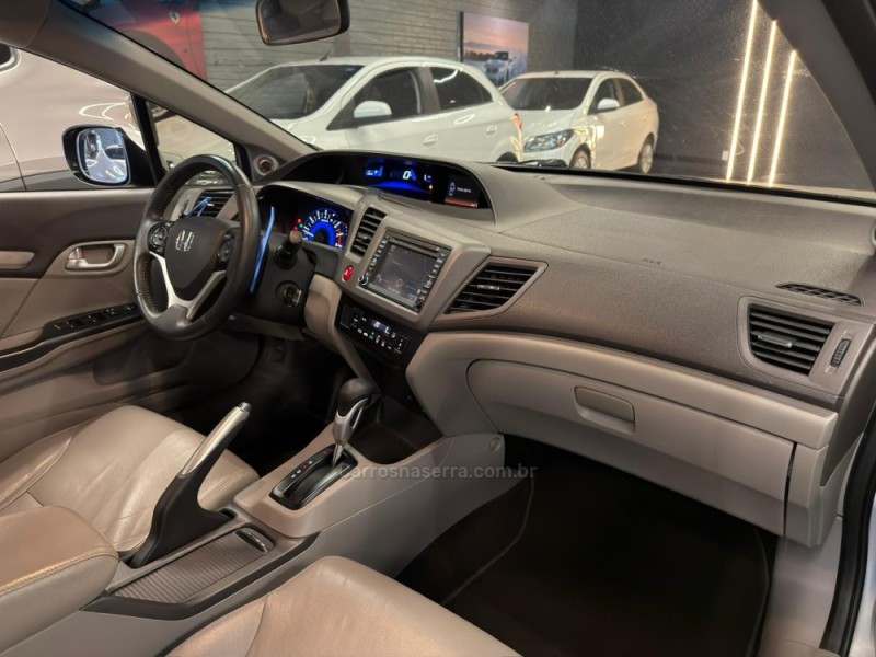 CIVIC 2.0 EXR 16V FLEX 4P AUTOMÁTICO - 2014 - ESTâNCIA VELHA