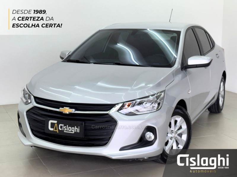 onix 1.0	lt plus 8v turbo flex 4p automatico 2021 carlos barbosa