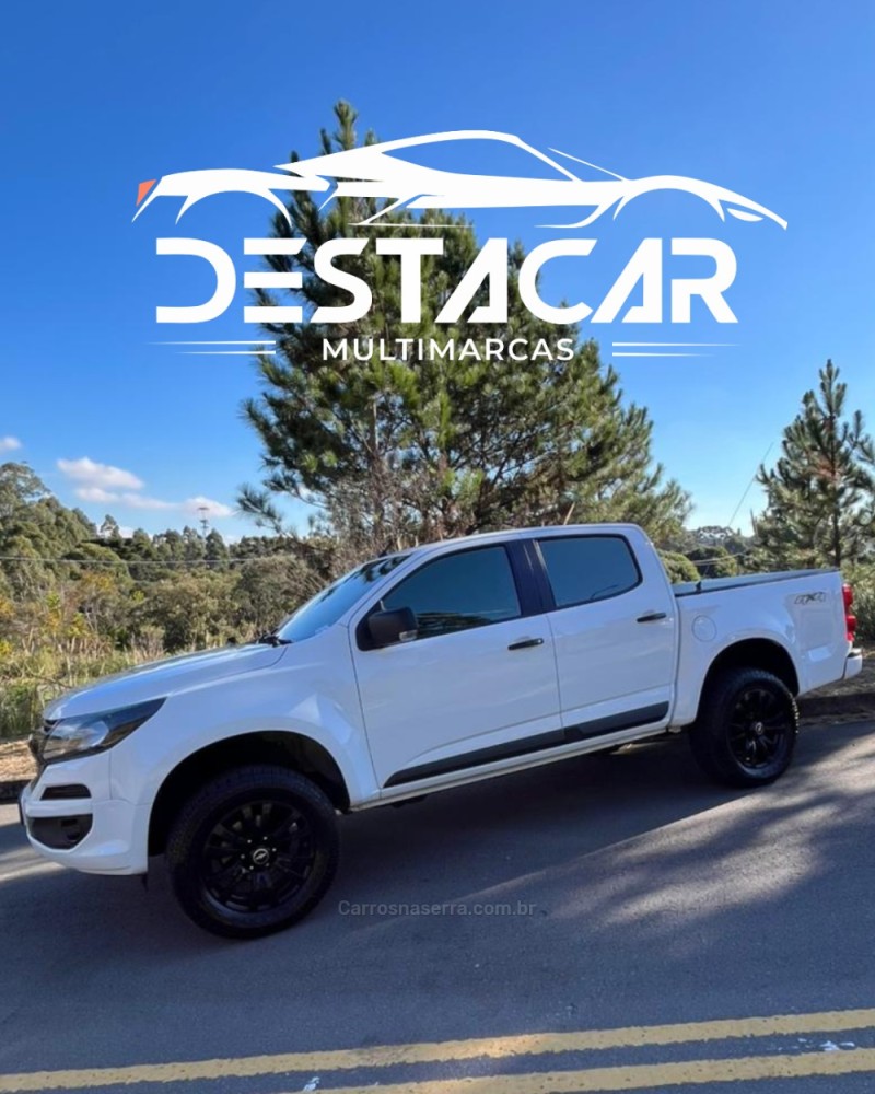 s10 2.8 ls 4x4 cd 16v turbo diesel 4p manual 2018 caxias do sul