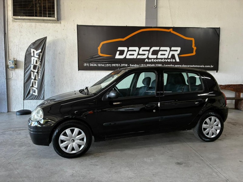CLIO 1.0 RN 16V GASOLINA 4P MANUAL - 2001 - BOM PRINCíPIO