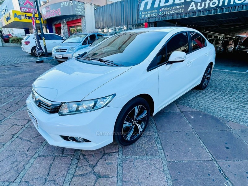 CIVIC 2.0 LXR 16V FLEX 4P AUTOMÁTICO - 2014 - CAMPO BOM