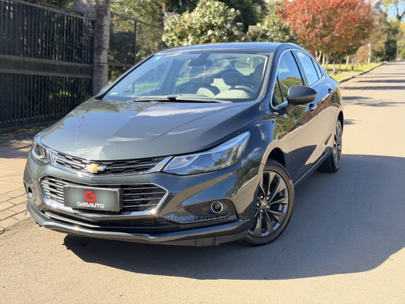 CRUZE 1.4 TURBO LTZ 16V FLEX 4P AUTOMÁTICO - 2018 - NOVA PRATA