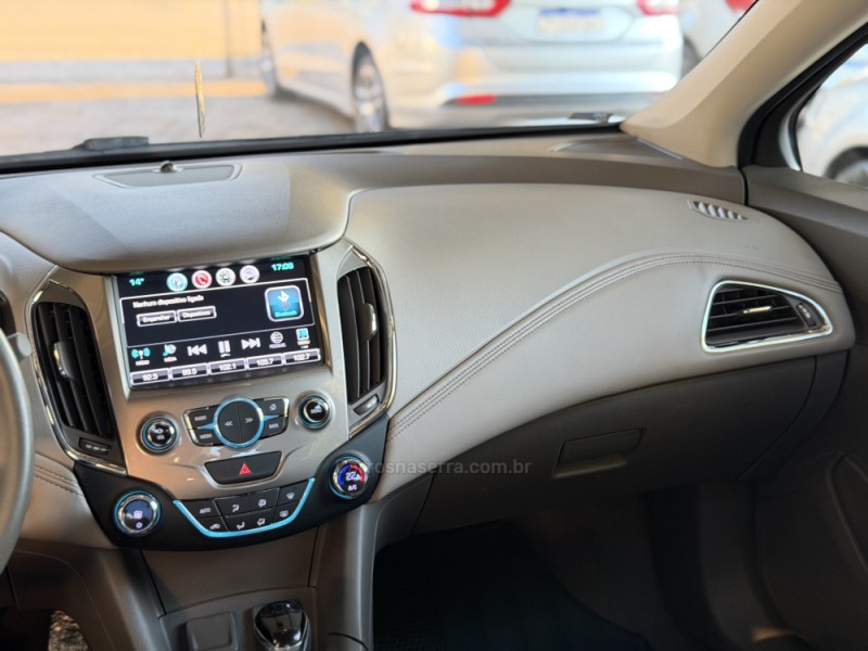 CRUZE 1.4 TURBO LTZ 16V FLEX 4P AUTOMÁTICO - 2018 - NOVA PRATA