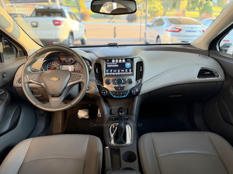 CRUZE 1.4 TURBO LTZ 16V FLEX 4P AUTOMÁTICO - 2018 - NOVA PRATA