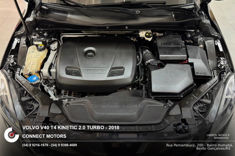 V40 2.0 T4 KINETIC GASOLINA 4P AUTOMÁTICO - 2018 - BENTO GONçALVES