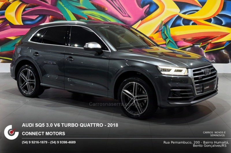 sq5 3.0 tfsi v6 24v gasolina 4p automatico 2018 bento goncalves
