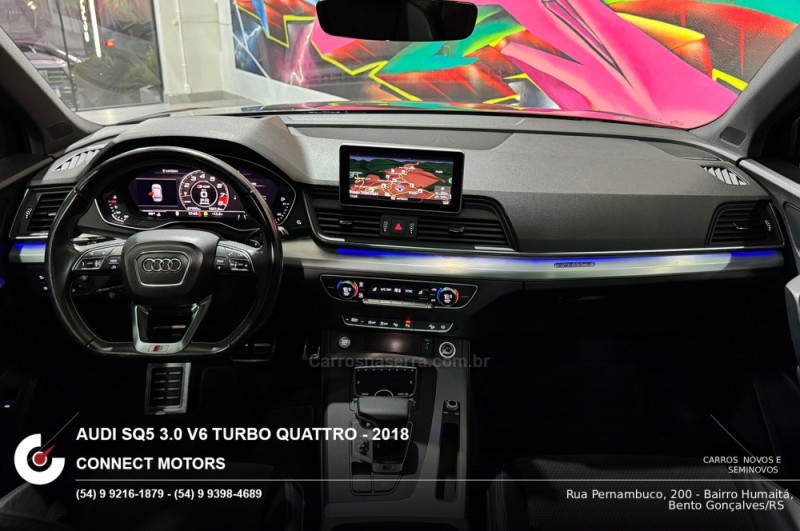 SQ5 3.0 TFSI V6 24V GASOLINA 4P AUTOMÁTICO - 2018 - BENTO GONçALVES
