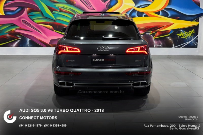 SQ5 3.0 TFSI V6 24V GASOLINA 4P AUTOMÁTICO - 2018 - BENTO GONçALVES